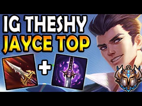 TheShy plays JAYCE TOP vs VLADIMIR - 10 KILLS / 15 Minutes