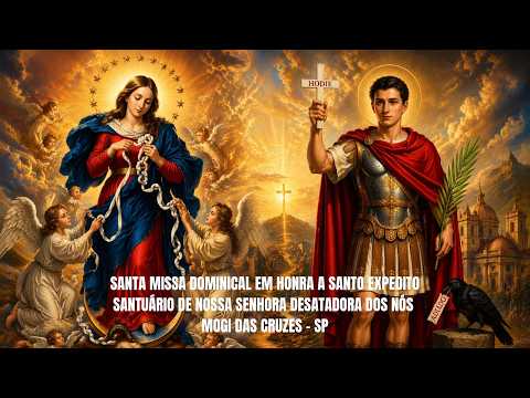 SANTA MISSA DOMINICAL - DIA DE SANTO EXPEDITO - 19/04/2026 - 21H