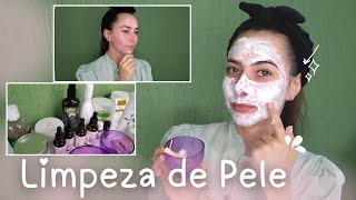 LIMPEZA DE PELE NATURAL! Passo-a-passo COMPLETO!