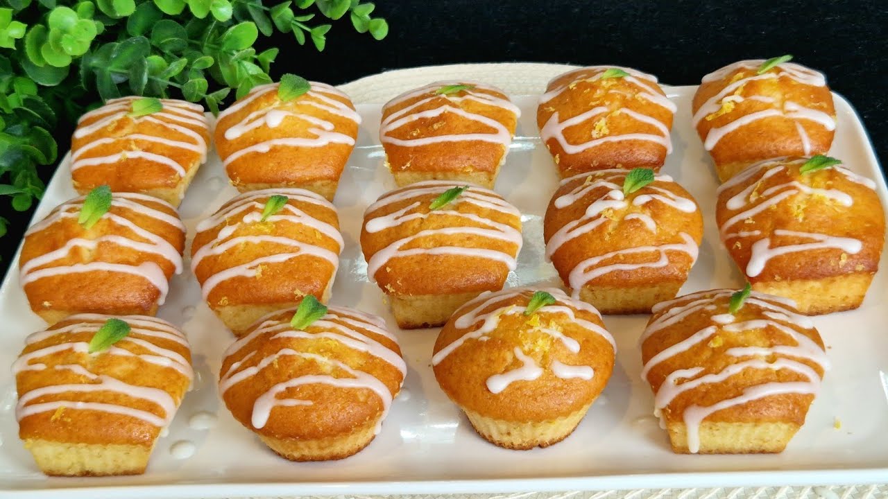 Muffin al limone🍋in 5 minuti! Si sciolgono in bocca‼️Semplici e deliziosi‼️Da fare subito😋