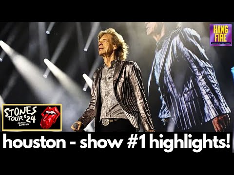 Opening Night Recap! - Hackney Diamonds Tour - Houston, April 28 2024