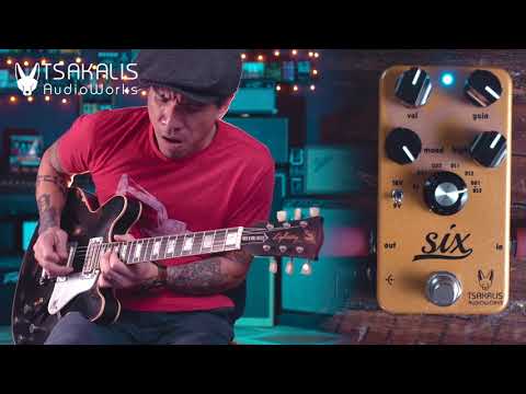 Tsakalis Audioworks Six — 6-Mode Boost/OD/Distortion | Handmade Greece image 6