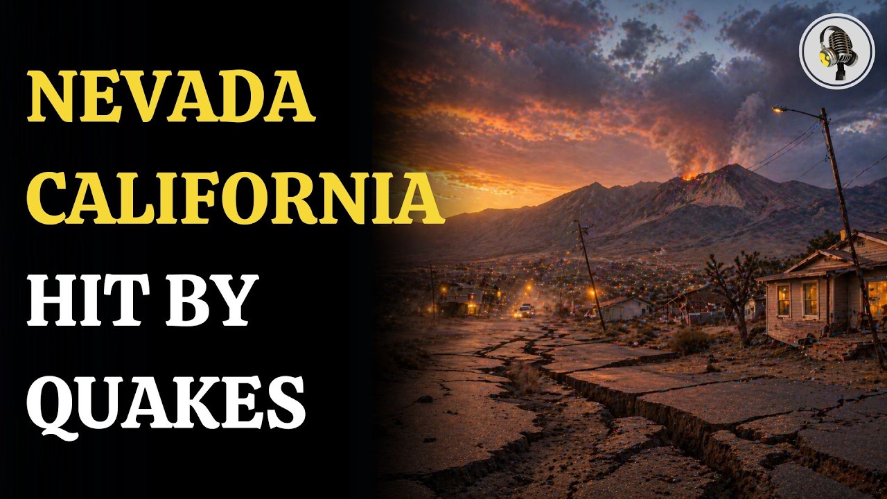 Nevada California Earthquake Swarm Raises Volcano Fears | WION Podcast