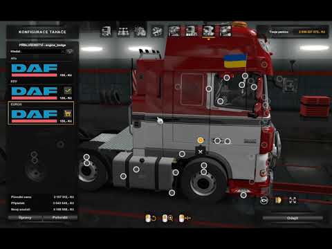 [ETS2]Euro Truck Simulator 2 DAF XF 105 by vad&k v 6.1