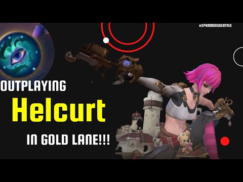 Watch how I outplayed HELCURT in gold lane | Beatrix Gameplay 2021