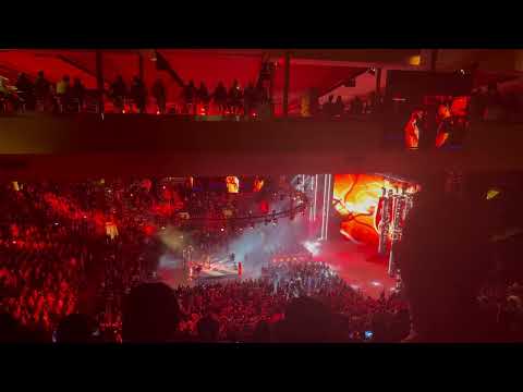 Demon Finn balor return entrance smackdown 2021 MSG