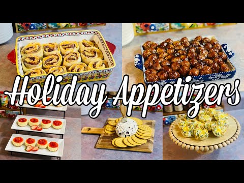 EASY PARTY FOOD IDEAS | Holiday Recipes | December 2023