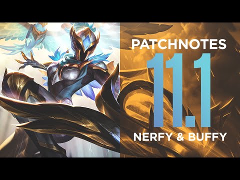 OMÓWIENIE ZMIAN W PATCHU 11.1 LEAGUE OF LEGENDS