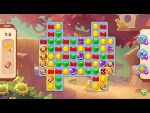 Homescapes Level 9895 No Boosters Gameplay