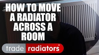 Moving A Radiator Across A Room