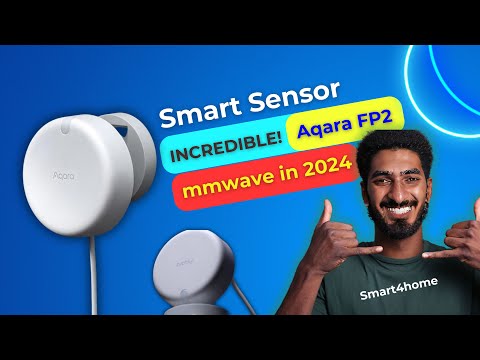 Smart Home Sensor is INCREDIBLE! Aqara FP2 mmwave in 2024! [ Aqara FP2 Presence Sensor DEMO at #CES]