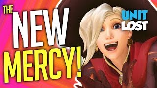Overwatch - NEW Mercy Gameplay! (New Ultimate / New RESURRECT Ability / SHE CAN FLY!)