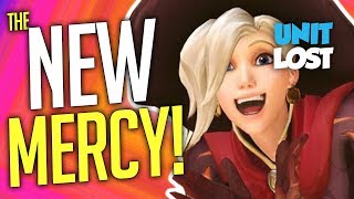 Overwatch - NEW Mercy Gameplay! (New Ultimate / New RESURRECT Ability / SHE CAN FLY!)