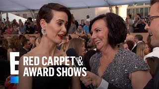 Marcia Clark Thinks Sarah Paulson's Portrayal Is "Bizarre" | E! Live from the Red Carpet