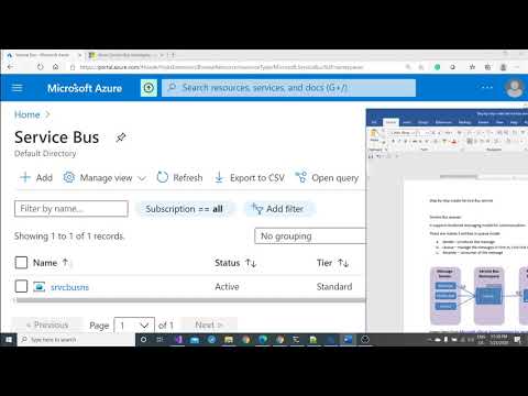 Create service bus queue in Azure