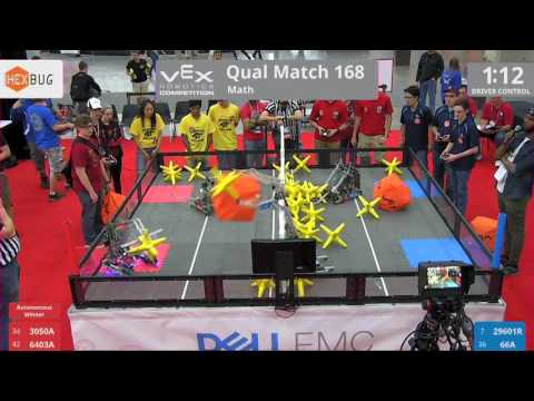 2017 VRC Math Q168 - 3050A 6403A vs 29601R 66A - 34 to 7