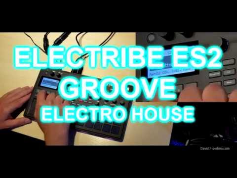 Korg Electribe sampler 2 demo electro house groove
