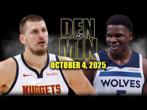 [WINTV] 10월05일 덴버 미네소타 NBA 하이라이트