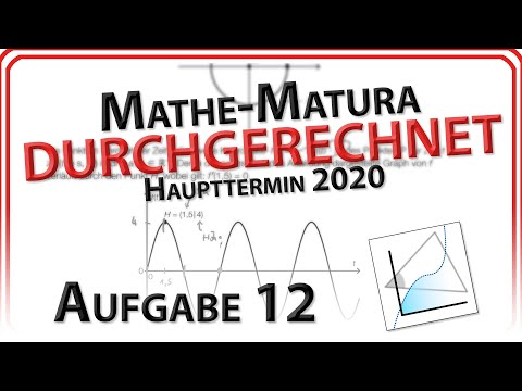 Matura 2020: Aufgabe 12 -  Bewegung auf einem Kreis (Haupttermin) | Mathe Easy Going