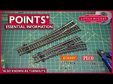 Points - Essential Information (Incl. Wiring Electrofrog Points)