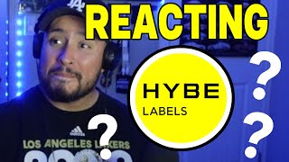 Primeira reação ao artista da HYBE LABELS no YouTube! #kpop