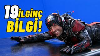 ANT-MAN Filmi Hakkında 19 İlginç Bilgi! | Kamera Arkası ve Gizli Detaylar!