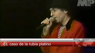 Intensa Interpretacion de &quot;El caso de la rubia Platino&quot; Joaquin Sabina en vivo