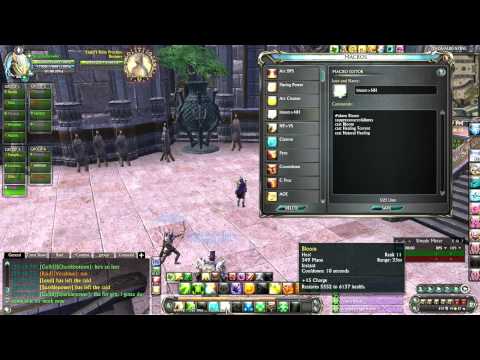 Rift - 2.5 61 Chloromancer Healing Build w/Macros and Gameplay