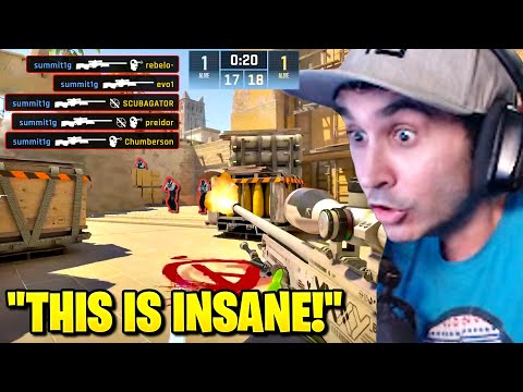 Summit1g's LONGEST Match Back on Counter Strike 2