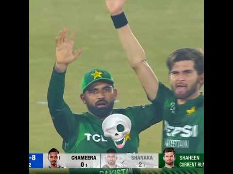 Moment Before Disaster 🥶 Male Ego 🥵🔥 #cricketshorts #shaheenshahafridi #fakharzaman #pakvssri