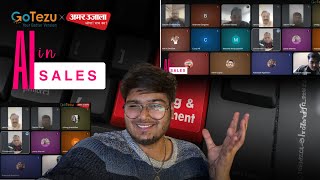 AI in sales, AI Session review amar ujala limited