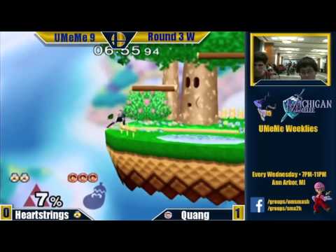 UMeMe 9 - Heartstrings (Sheik) vs. Quang (Ice Climbers) Winners Quarters