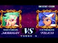 Darkstalkers Morrigan Aensland Vs Felicia Arcade Mode Hard AI Vampire The Night Warriors