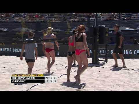 AVP Hermosa 2022 | Cheng/Flint vs. DiCello/VanZwieten | Stadium Court | Pro Series