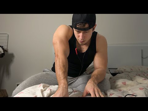 ASMR Back Massage for You to Relax (male whispers)