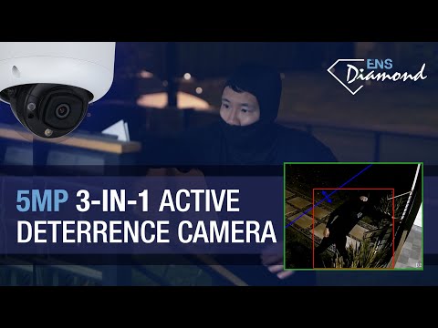 This Camera Can Do It All - Full Color, Active Deterrence, Face Detection & More! HNC5I251R1-ASPV/28