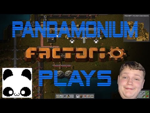 Pandamonium Plays Factorio! | Ep. 1 | Simple Automation