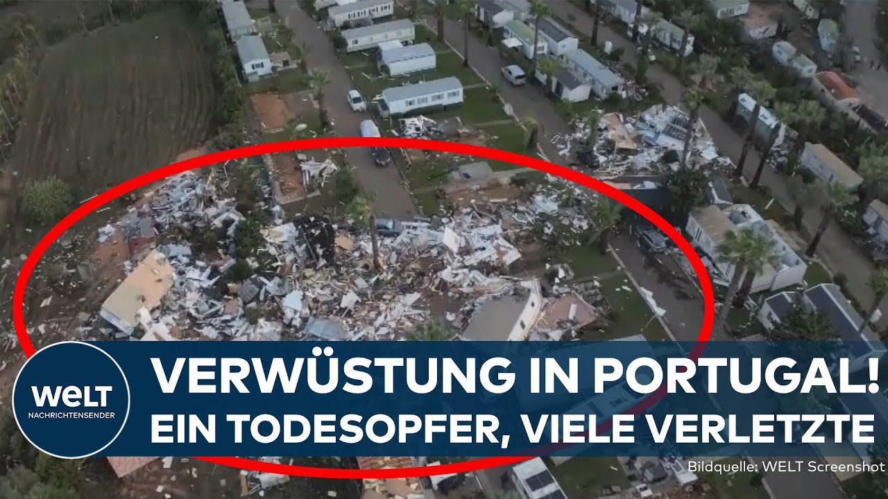 ALGARVE: Ein Todesopfer, zahlreiche Verletzte! Heftige Unwetter verwüsten Portugal!