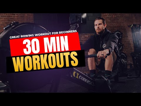 The BEST 30-Minute Beginner Rowing Workout [FOLLOW ALONG]