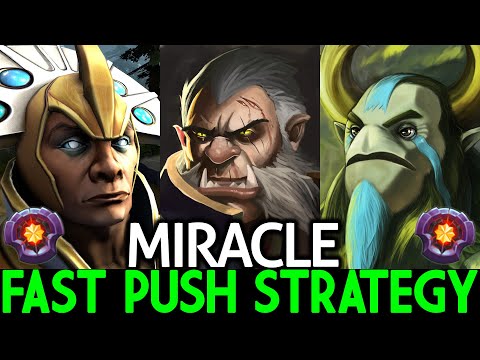 MIRACLE [Lycan] Fast Push Strategy Cancer Meta 7.26 Dota 2