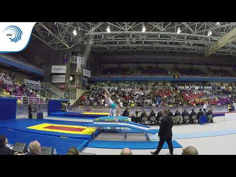 Mikhail ZALOMIN (RUS) - 2016 Double Mini-Trampoline European Champion
