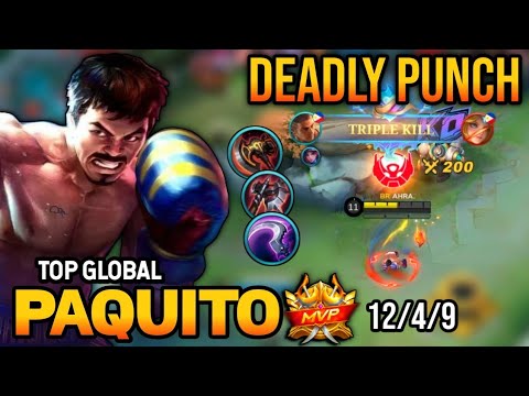 PAQUITO BEST BUILD 2022 | TOP GLOBAL PAQUITO GAMEPLAY | MOBILE LEGENDS✓