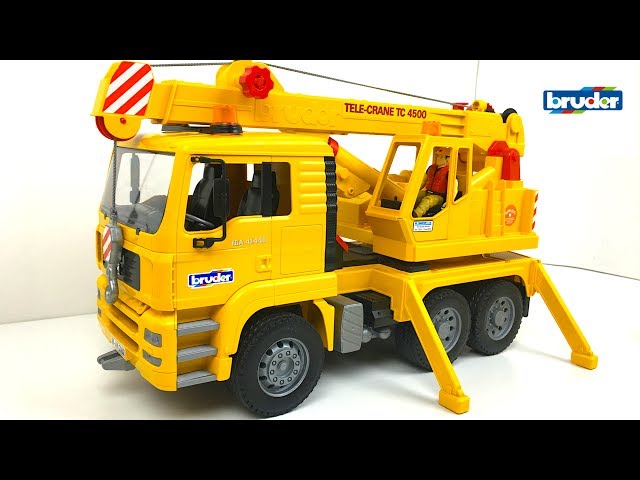 Vídeo relacionado con bruder 02751 - Hombre TGA Camión volquete con cuchara Liebherr - 1:16 Vehículo de construcción, obra, cuchara, trabajador, bworld, maquinaria de construcción, camión, furgoneta