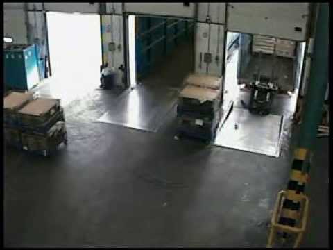 Cale de quai filaire Kalstop KT12A - Aluminium, détecteur de roue, sécurisation logistique_1