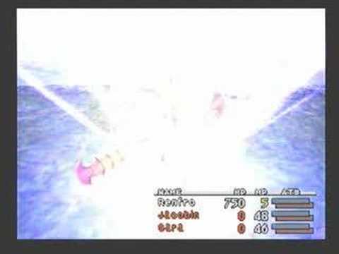 Final Fantasy IX Solo - Lv 30 Killing Grand Dragon/level up!