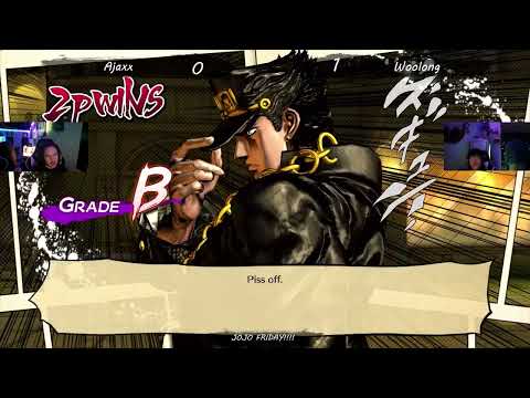 JJBA ASBR | Ajaxx (Vanilla Ice) |Vs| Woolong (Jotaro 3) | Winners Quarter-Finals