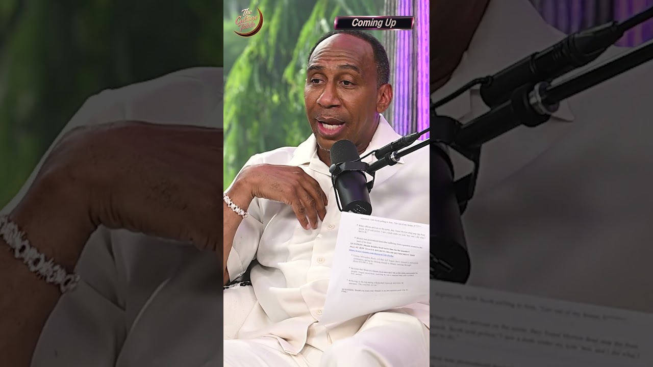 Stephen A. Asked One Question... Everything Exploded I The Culture Table