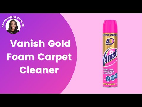 How to Use Vanish Foam Carpet Cleaner