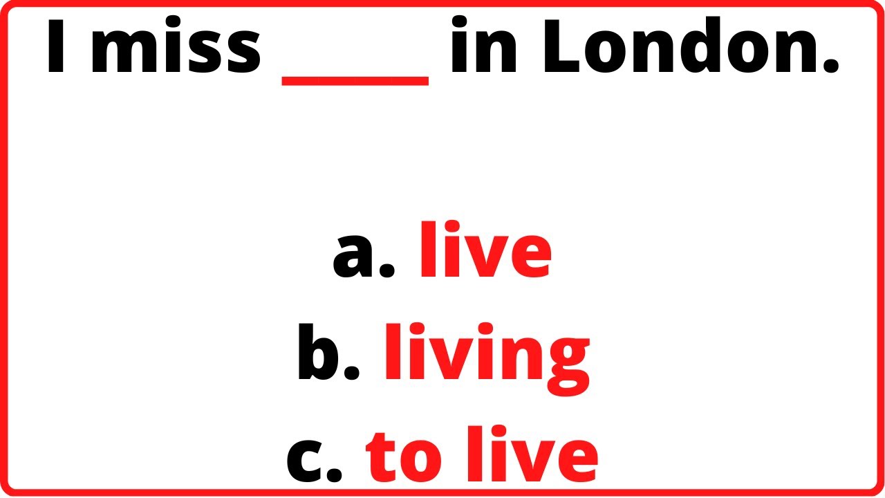 English Grammar Quiz: Gerund vs Infinitive - What's The Difference | English MasterClass