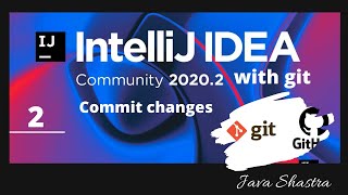 How to commit changes  to git in Intellij Idea | git commit